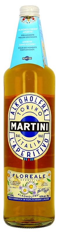 Martini Aperitivo Floreale alkoholfrei, Jg. 0, 70cl, Martini -  Internetpräsenz, Übrige alkoholfreie Getränke , Italien, - Wittich, Olten | Alkoholfreie Getränke