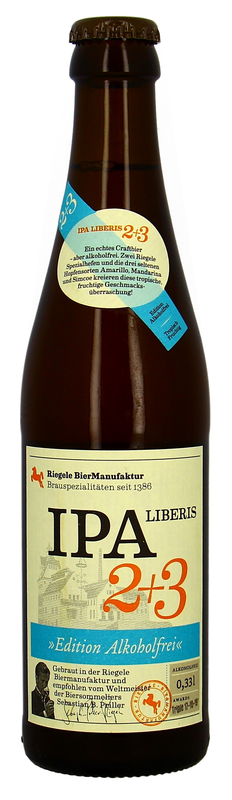 Riegele IPA Liberis 2+3 8er MW